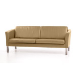 Sofa Boss 3S, smėlio spalvos