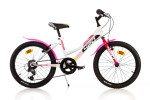 Vaikiškas dviratis Aurelia 420D Sport 6-speed 20", baltas