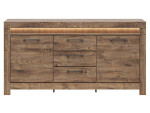 Komoda Torin 2D3S, ruda