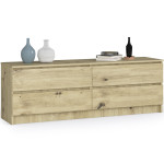 Komoda NORE K160, ruda