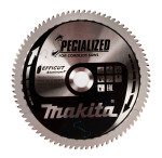 T.C.T. pjūklas 260X30X1,85MM, Z-81, Efficut Aluminum E-06317 Makita