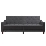 Sofa Novogratz Vintage Tufted, pilka