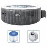 Intex PureSpa Greywood DELUXE Masažinis baseinas, 196cm