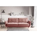 Sofa NORE Bellis, rožinė