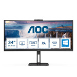 AOC CU34V5CW/BK 34" WQHD VA 100Hz 300cd/m² 1ms