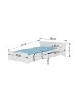 Vaikiška lova su lentyna Aldex Shelf 208x106x72cm