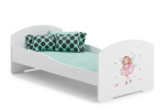 Lova Pepe Girl with Wings, 140x70 cm, balta
