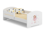 Lova Pepe Barrier Girl with Wings, 160x80 cm, balta
