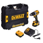 Smūginis gręžtuvas-suktuvas DeWalt DCD805P2T-QW 18 V 2x5,0 Ah akum.