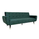 Sofa - lova Falun, 214x83x82cm, žalia