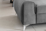 Sofa NORE Laurence, šviesiai pilka
