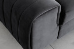 Sofa NORE Laurence, pilka