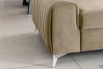 Sofa NORE Laurence, smėlio spalvos
