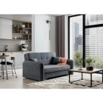 Sofa NORE Laine, tamsiai pilka