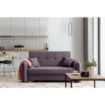 Sofa NORE Laine, violetinė