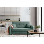 Sofa NORE Laine, žalia