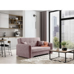 Sofa NORE Laine, rožinė