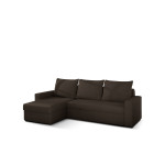 Universalus minkštas kampas NORE Livio, rudas