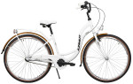 Dviratis AZIMUT Vintage 28" 3-speed 2025 white-cream matt