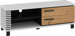 TV staliukas Lamir-11, balta/ruda