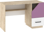 Rašomasis stalas Pax-01, rudas/violetinis