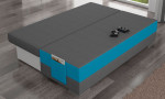 Sofa Atila, mėlyna/pilka