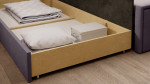 Sofa Fulgeo, rožinė/blankiai violetinė