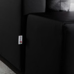 Dešininė kampinė sofa Eltap Ottavio, balta