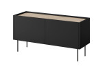 TV staliukas Bogart Desin 120 2D1SZ, juodas