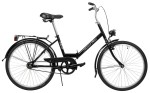 Dviratis AZIMUT Fold 24" 2025 black matt