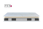 Čiužinys FEY Ideal TFK 060, 180x190 cm, vidutinio kietumo (H2)