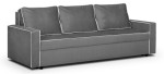 Trivietė sofa Midi, pilka