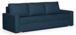 Trivietė sofa Mondo, tamsiai mėlyna