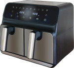 Unold Air Fryer Double Twin Zone black silver (58685)