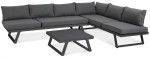 Lauko baldų komplektas MIDWAY, Dark Grey