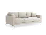 Trivietė sofa Venus, šv. smėlio spalvos