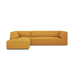 Sofa Micadoni Ruby, 273x180x69 cm, geltona