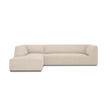 Sofa Micadoni Ruby, 273x180x69 cm, smėlinė