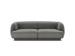 Sofa Micadoni Home Miley 184x85x74 cm, pilka