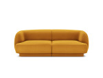 Sofa Micadoni Home Miley 184x85x74 cm, geltona