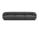Sofa Micadoni Home Miley Miley 259x85x74 cm, pilka
