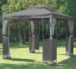 Pavėsinė Altana 3989, 2.5x2.5 m, pilka