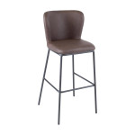 Baro kėdė Home4you Savoy 27586, 47x51x104 cm, ruda