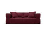 Sofa Milo Casa Esther, 214x103x78 cm, bordo