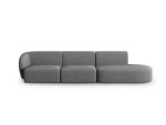 Sofa Milo Casa Paolo, 302x85x74 cm, pilka