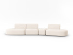 Sofa Milo Casa Paolo, 412x124x74 cm, rožinė