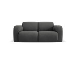 Dvivietė sofa Windsor & Co Lola, 170x95x72 cm, tamsiai pilka