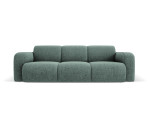 Trivietė sofa Windsor & Co Lola, 235x95x72 cm, žalia