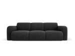 Trivietė sofa Windsor & Co Lola, 235x95x72 cm, juoda