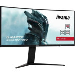 Lenktas kompiuterio ekranas – IIYAMA – GCB3480WQSU-B1 – 34 colių VA UWQHD 3440 x 1440 – 0,4 ms – 180 Hz – 2xHDMI 2xDP – Reguliuojamo aukščio pėda